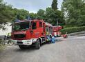 Bestätigter Brand in Wohnunterkunft