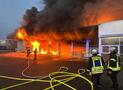 Brand in Gewerbebetrieb