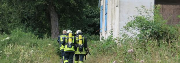 Rauchentwicklung in leerstehendem Gebäude in Bruchhausen