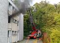 Brand im Schwesternwohnheim