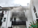 Brand in einem Wohnheim in der Gartenstraße