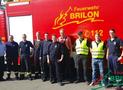 Feuerwehr Brilon unterstützt bei Aufnahme der Flüchtlinge in Notunterkunft