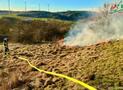 Flächenbrand am Ratmerstein in Brilon