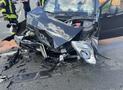 Auslaufende Betriebsstoffe nach Verkehrsunfall