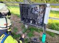 Brand in Solarpark: Wechselrichter betroffen