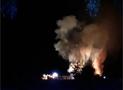 Großbrand in Udorf – Garage brennt völlig aus