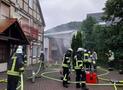 Kellerbrand in Mehrfamilienhaus: 9 Personen gerettet