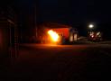 Trafo brennt an Biogasanlage