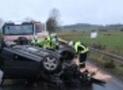 L617 Verkehrsunfall 1 PKW nach Überschlag