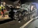 Verkehrsunfall Person eingeklemmt