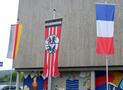 Französische Feuerwehrleute zu Gast beim Löschzug Meschede / Visite des pompiers français à la caserne de Mechede