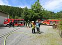 Gemeinschaftsübung des Löschzug Bickern-Crange und der Löschgruppe Berge