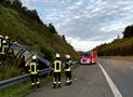 Verkehrsunfall mit einer eingeklemmten Person