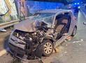 Verkehrsunfall mit einer eingeschlossenen Person