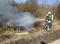 Waldbrand ohne weitflächige Ausbreitungsgefahr