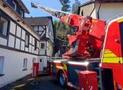 Feuerwehr Schmallenberg unterstützt bei Brandeinsatz in Lochtrop