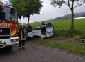 Verkehrsunfall mit Kleintransporter zwischen Huxel und Bad Fredeburg