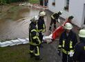 Heftiger Starkregen sorgt wieder für Großeinsatz der Feuerwehr – In Allendorf wurden sieben Gebäude überflutet