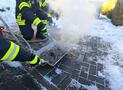 RUSSBRAND IN HÖVEL
