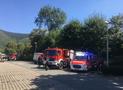 Einsatz Waldbrand Altena, Wixberg, Unterstützung durch 4 Züge der I. Feuerwehrbereitschaft des Bezirks Arnsberg