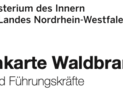 Taschenkarte Waldbrand