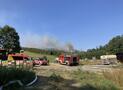 Waldbrand in Sundern-Stemel