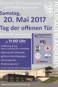 Tag der offenen Tür am Rettungszentrum für Feuerschutz und Rettungswesen des Hochsauerlandkreis