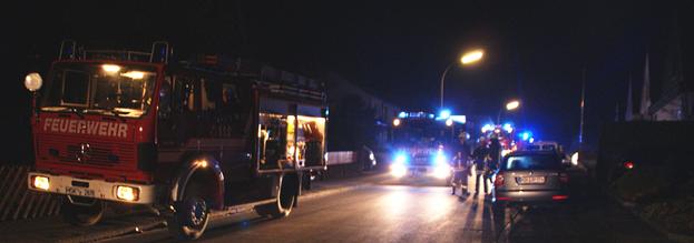 Brennender Fernseher in Arnsberg-Herdringen ruft Feuerwehr auf den Plan
