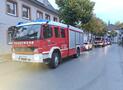 Dachstuhlbrand mit Menschenleben in Gefahr!