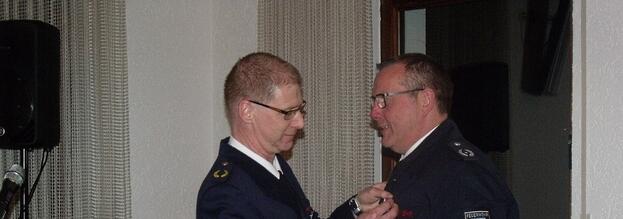 Deutsches Feuerwehr-Ehrenkreuz in Silber für Martin Känzler