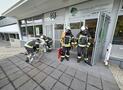 Realitätsnahe Einsatzübung am Berufskolleg am Eichholz Feuerwehr und Rettungsdienst trainieren Menschenrettung unter Atemschutz