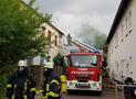 ZIMMERBRAND IN EINER LAGERHALLE!