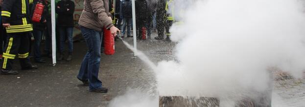 Erfolgreicher Brandschutztag in Ramsbeck