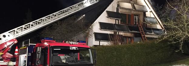 Wohnhausbrand in Ramsbeck