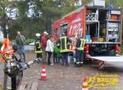 Infostand bei der Hebammenpraxis Ströthoff