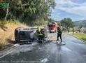 Schwerer Verkehrsunfall bei Hoppecke