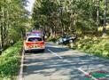 Verkehrsunfall mit 2 Personen bei Alme