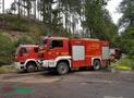 Waldbrand bei Bleiwäsche