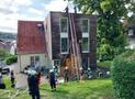Brand an Wohngebäude: Größerer Schaden verhindert