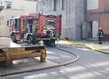 Brand in Industriebetrieb