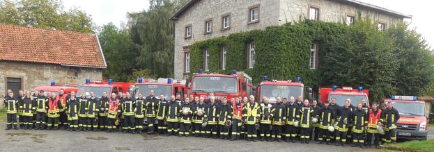 Feuerwehren üben gemeinsam