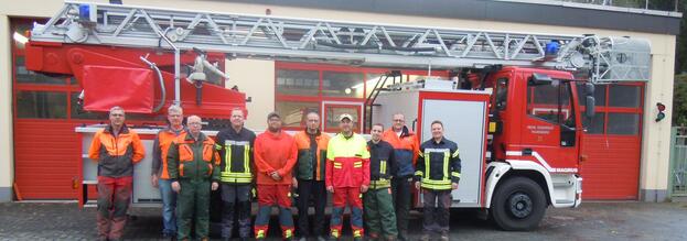 Fortbildung beim Löschzug Marsberg