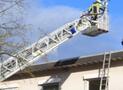 Küchenbrand mit Menschenleben in Gefahr