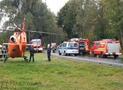 Verkehrsunfall mit zwei schwer verletzten Personen