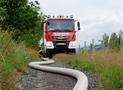 Gemeinsame Übung der Löschgruppe Eversberg und des Löschzug I Feuerwehr Bönen