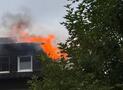 Brandeinsatz, Menschenrettung – Dachstuhlbrand