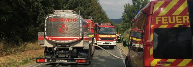 Erneuter Waldbrand im Stadtgebiet