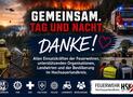 An alle Einsatzkräfte der Waldbrände im August 2026