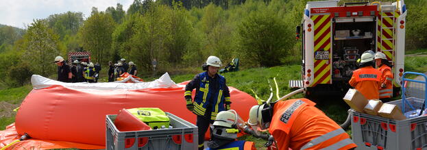 Waldbrandübung in Bestwig-Ostwig