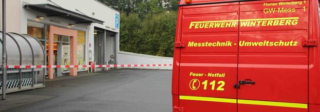 Unklare Geruchsentwicklung in einem Drogeriemarkt